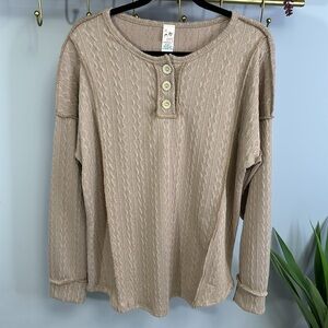 Stylish Beige Sweater